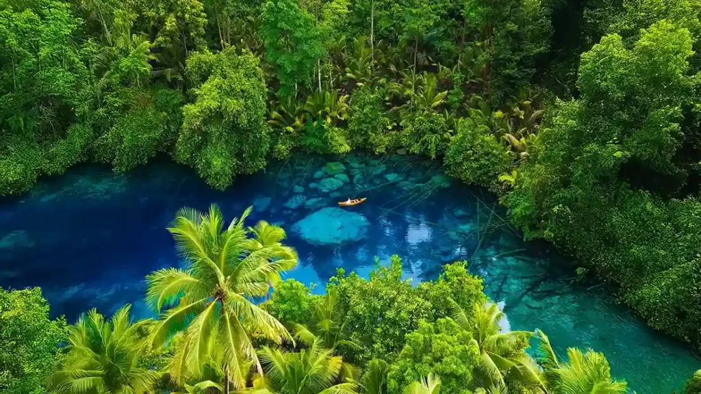 Paisu Pok Blue Lagoon, Luwuk Banggai